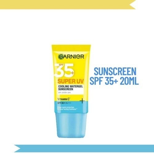GARNIER Super UV Cooling Watergel Sunscreen 20ml dan 30ml