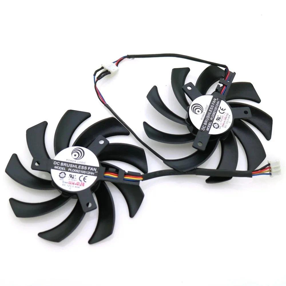 PLD09210S12HH DC12V 0.40A 86mm VGA Fan 4Pin 4Wire For XFX R9 280X 270X 290X Graphics Card Cooling Fa