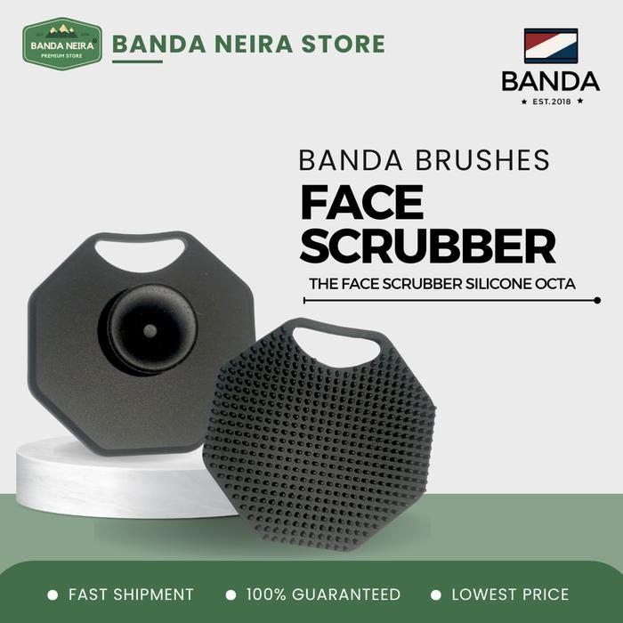 RANBOZU | The Face Scrubber Silicone / Alat Cuci Muka by Banda Brushes - OCTA