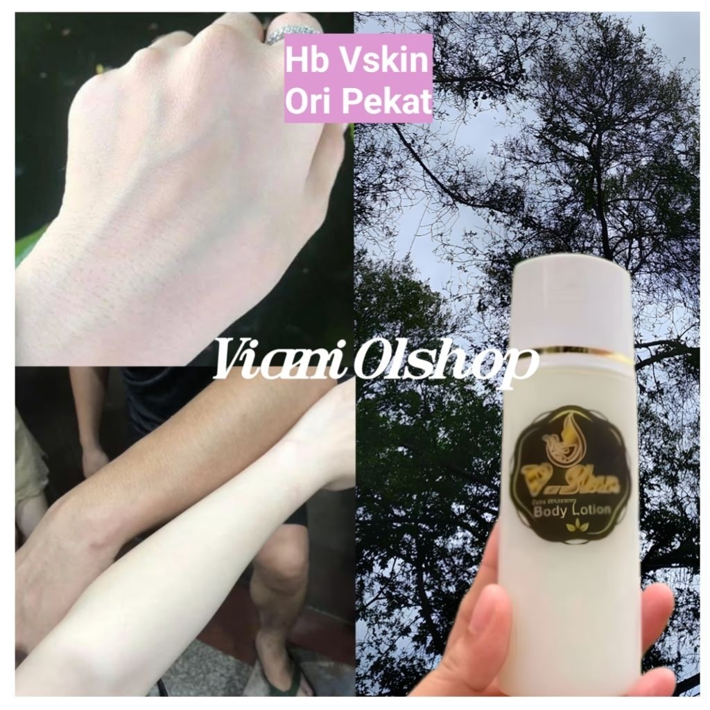 PROMO Hb Vskin Whitening Putih Original / Hb Pemutih Badan Ampuh HB PEMUTIH