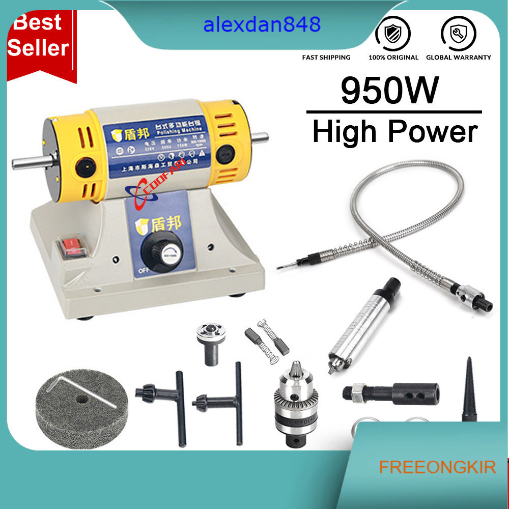 Mesin Gerinda Poles 220V Polishing Grinder Electric Multifunctional Untuk Perhiasan Gigi Perhiasan P