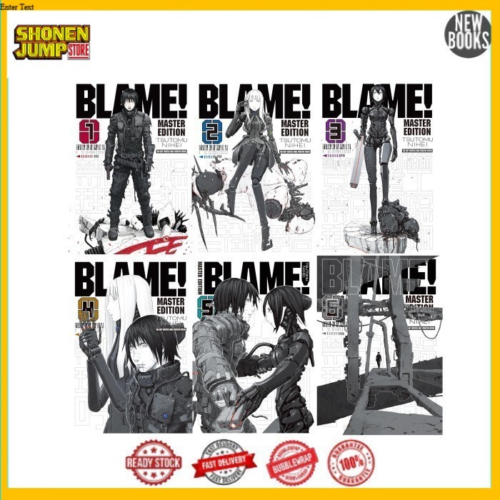 Komik BLAME: Master Edition (6 book series)