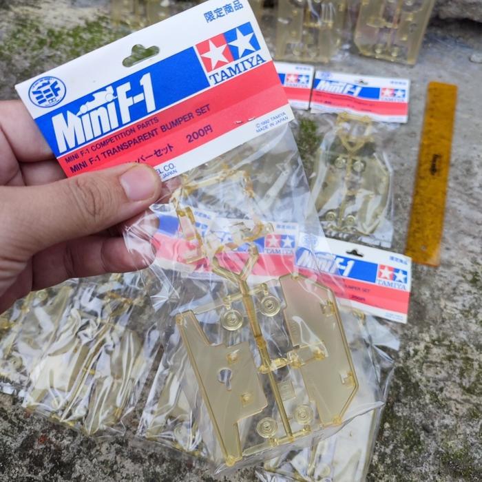 Spare Parts Tamiya Mini F1 Transparent Bumper Set TERBAIK...