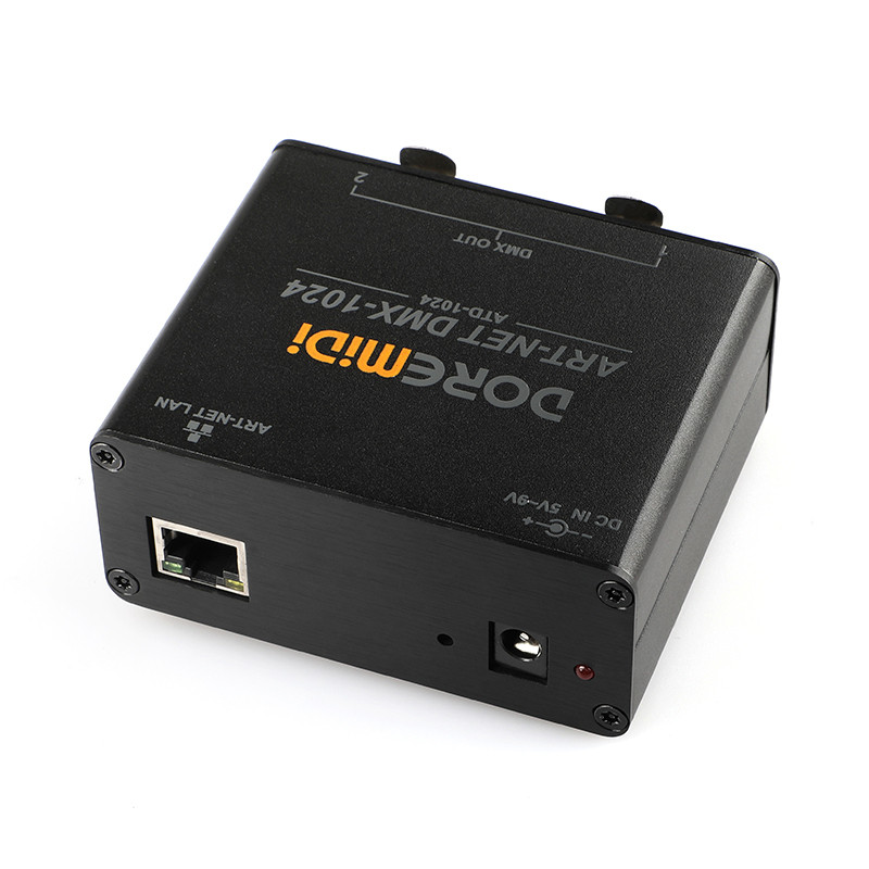 DOREMiDi ART-NET DMX-1024 Network Box (ATD-1024) To DMX 1024 Box Channel Gateway Controller Designed