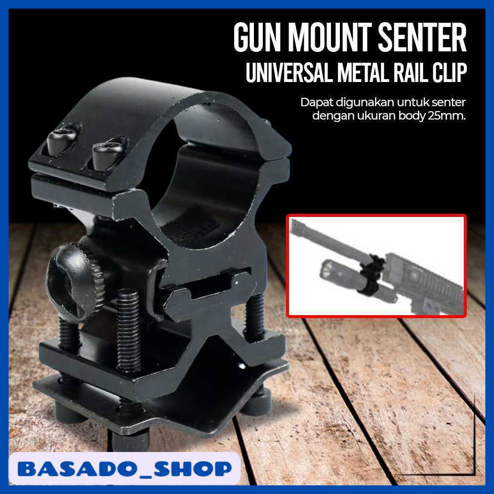 Mount Senter Universal Metal Rail Clip - LH99
