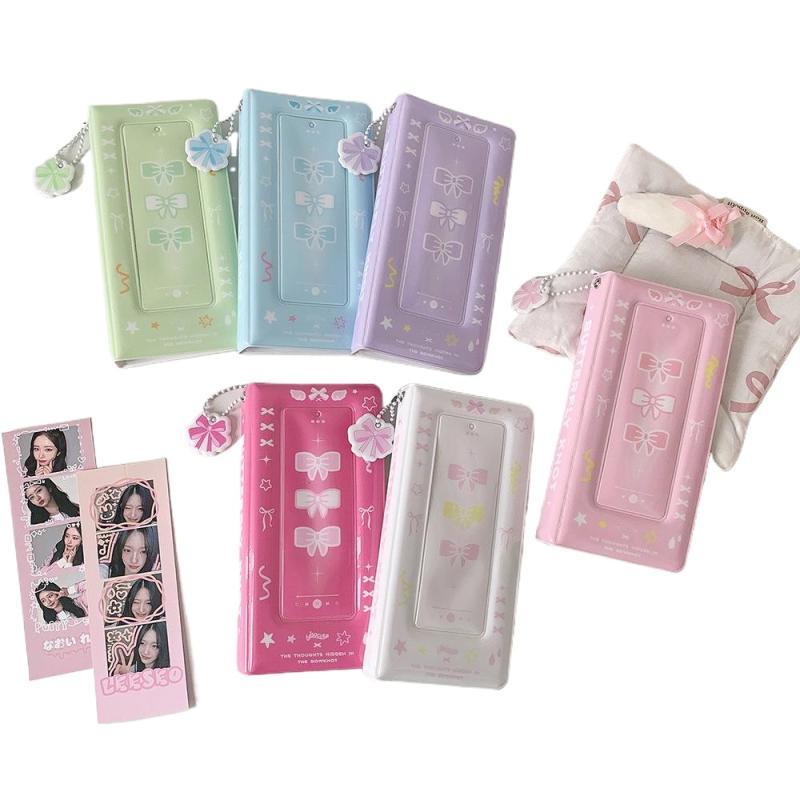 Multicolors Photo Booth Frame Photo Booth Album For 2x6 Inch Photo Strips Album 20 Pages 40 Photos