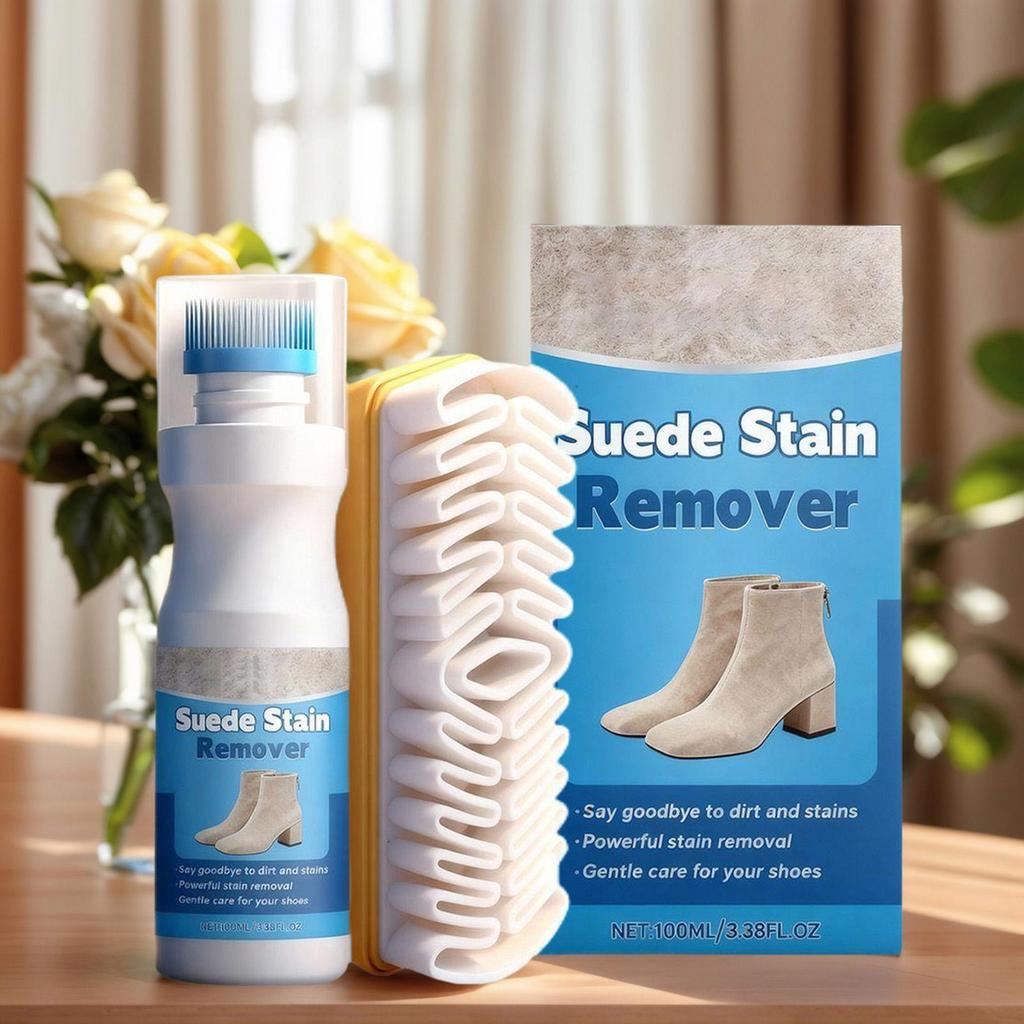 Shoe Cleaner Leather Brush For Suede Boots Bags Scrubber Cleaner White Rubber Crepe Shoe Brush House