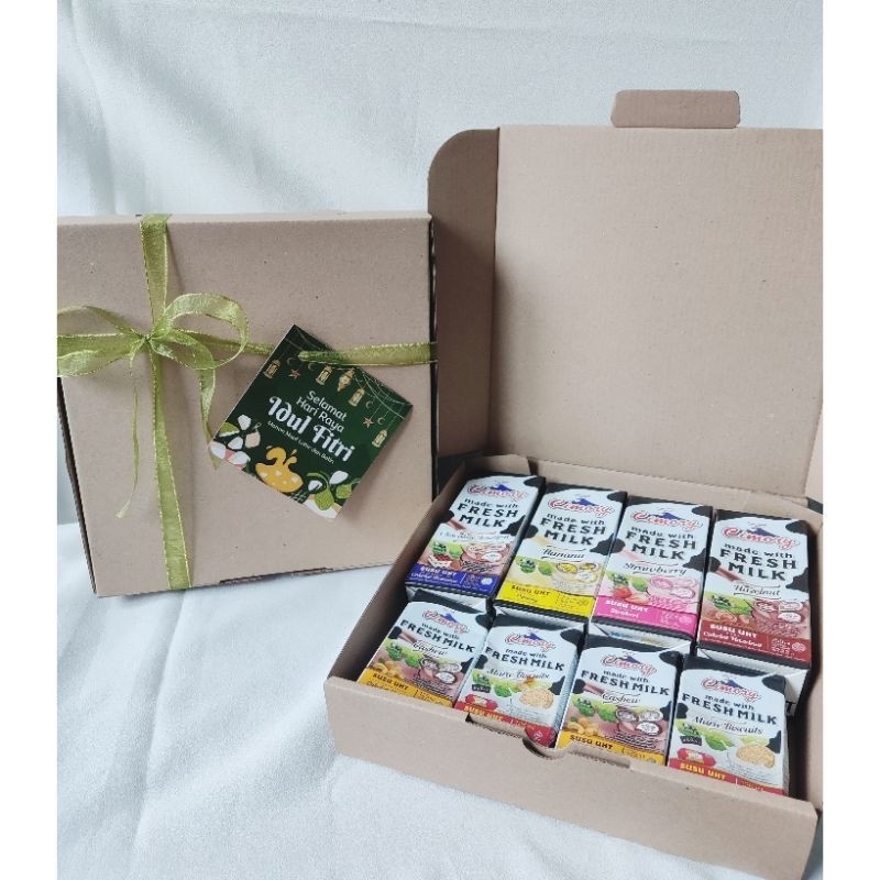 new - paket hampers box cimory kado ultah / lebaran/ natal / isoman covid / wisuda susu cimory yoghu