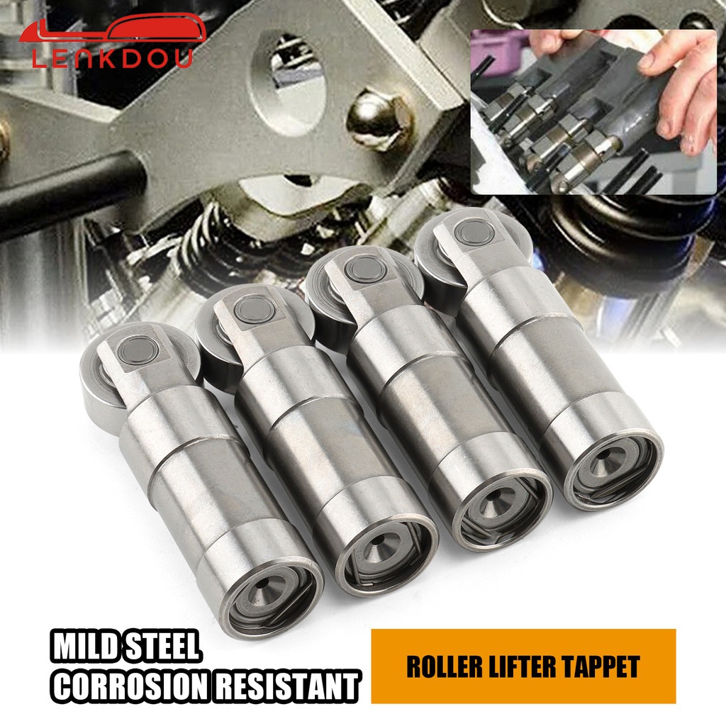 4PCS Motorcycle Silvery Roller Lifter Tappets For Harley Evolution EVO 1340cc 1984-1999 Moto Accesso
