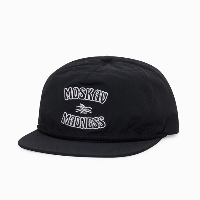 (Travel By Me) Moskav Madness Fin Black 6 Panels Topi Hidrofobik