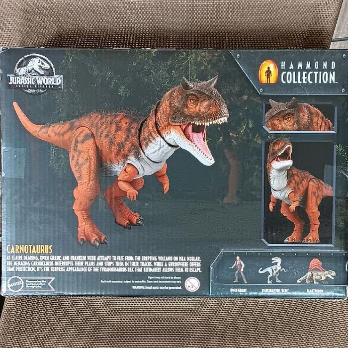 Jurassic carnotaurus Hammond collection Mattel