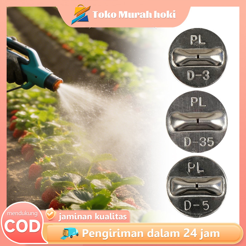 Nozzle Misting 10pcs Kepala Head Nozzle Semprotan Flat Nozzel PLD-3 PLD-3.5 PLD-5 Alat Semprot