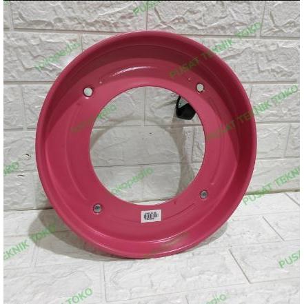 >Kitchee Point< RODA TATAKAN TABUNG GAS BULAT / TATAKAN GAS ELPIJI - pink