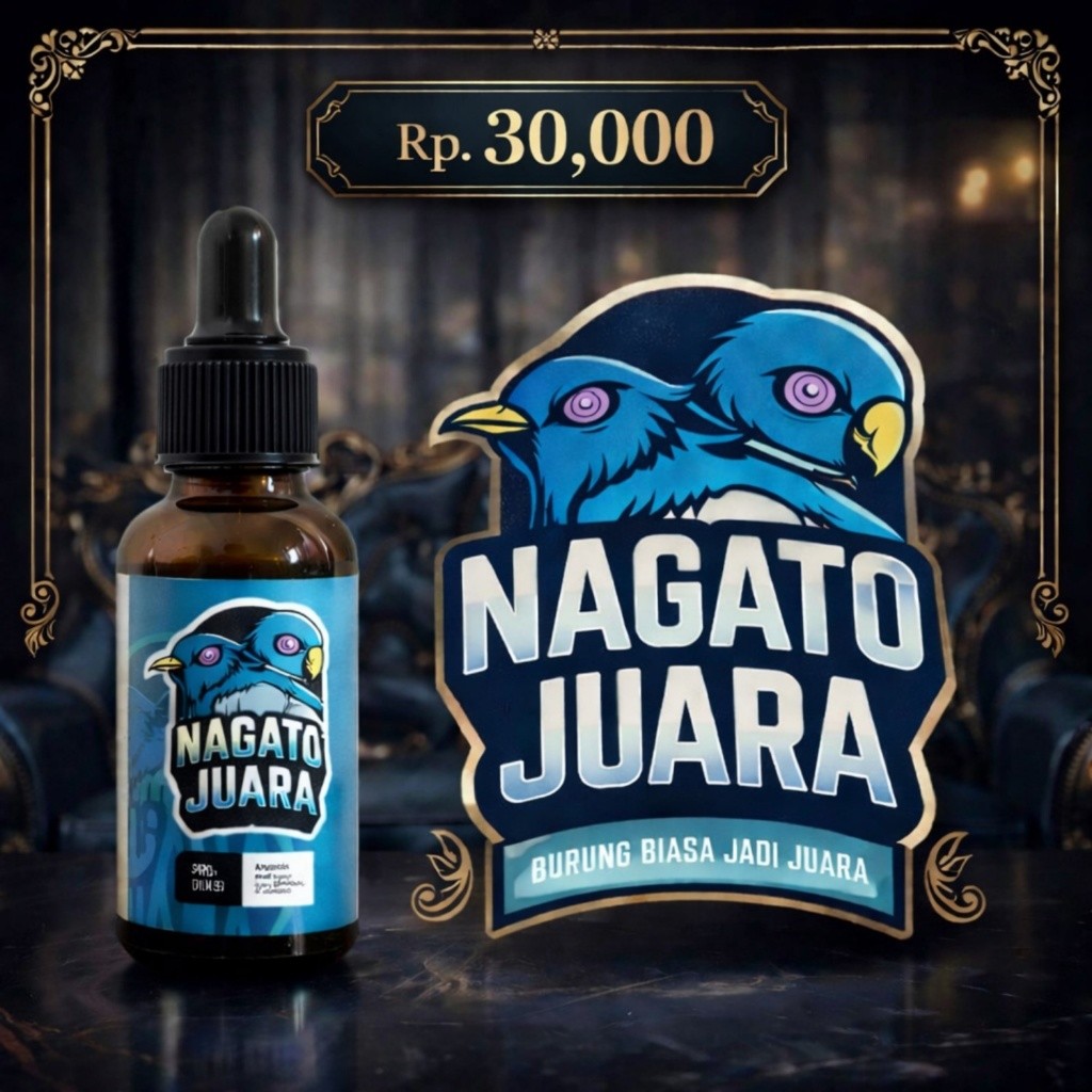 Doping Burung - NAGATO JUARA | Vitamin Burung Nagato Juara Buat Burung Anda Gacor Full Isian Dengan 