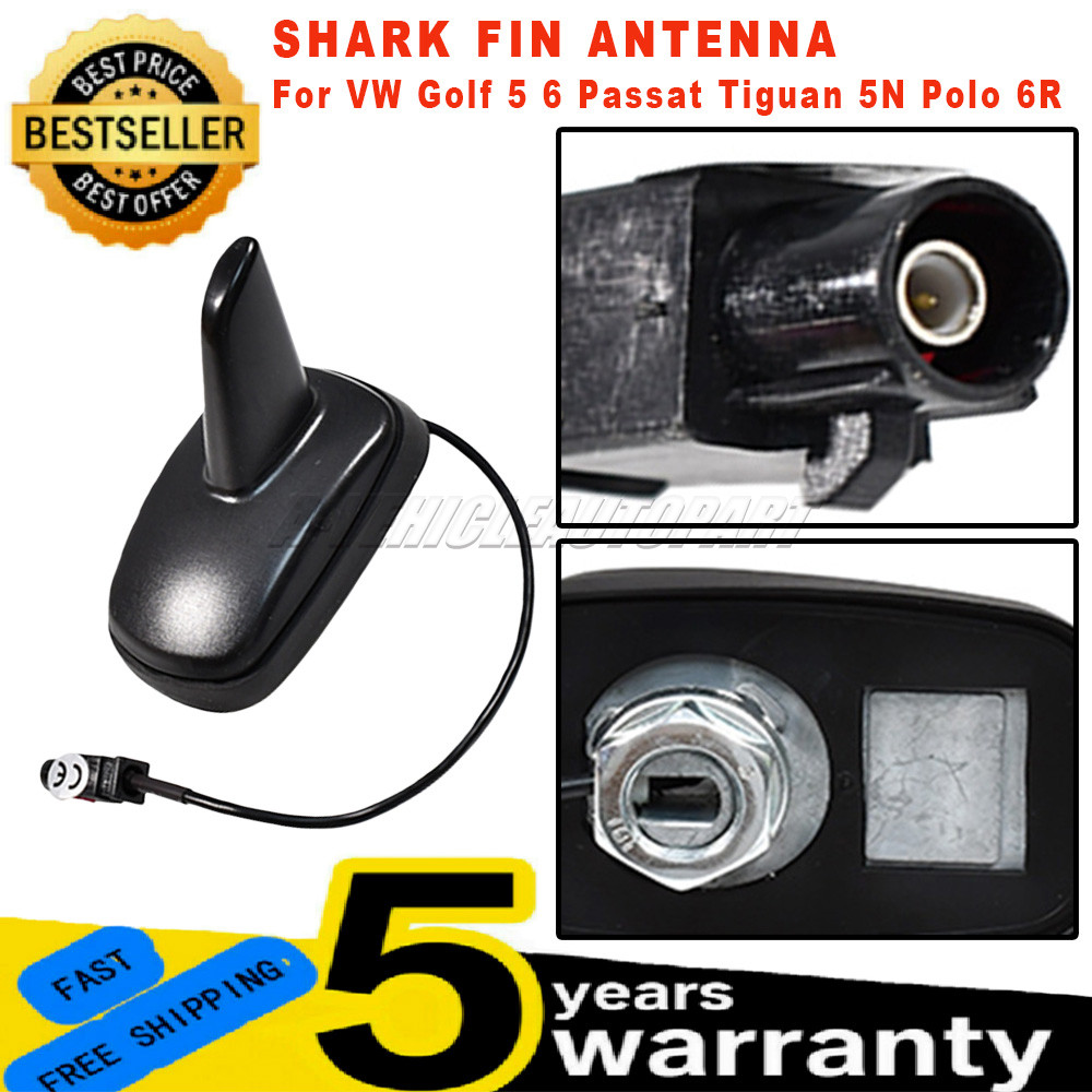 Baru Untuk VW Golf 5 6 Passat Tiguan 5N Polo 6R Aksesoris Mobil Pemasangan Mudah Antena Sirip Hiu At