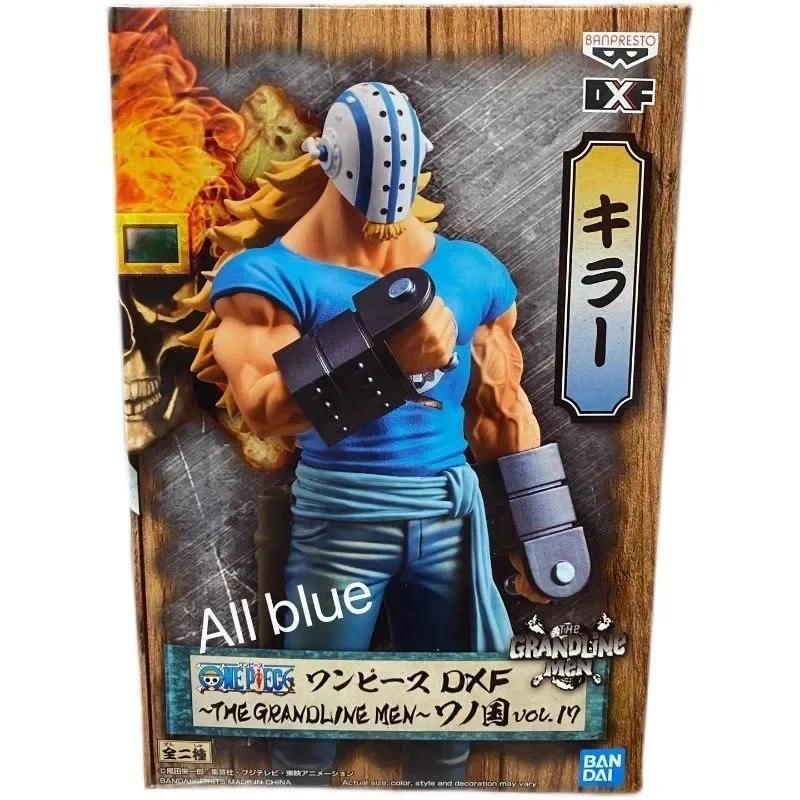 Original Bandai ONE PIECE Wanda Denjiro Aramaki Marco Izou Ulti Drake Kid Anime Action Figures Colle