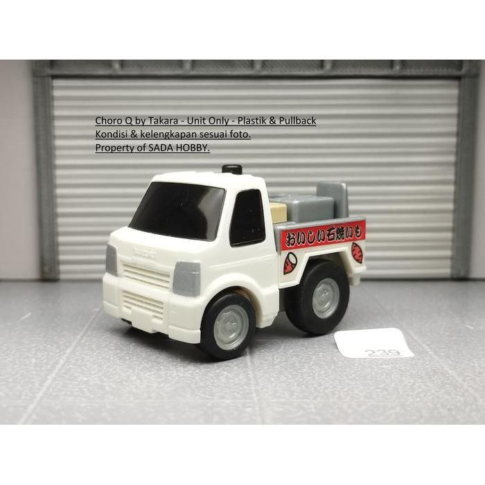 Choro Q ChoroQ Suzuki Carry Pickup Stone Grilled Potatoes Putih Pullback