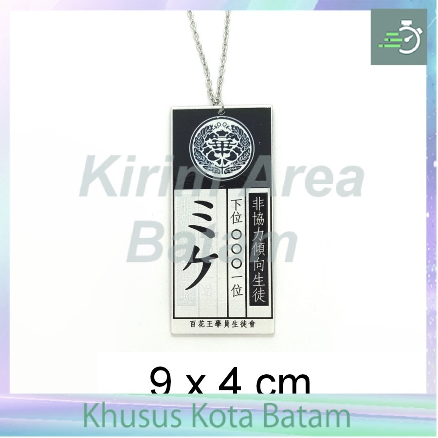 Kalung akrilik kakegurui jabami yumeko