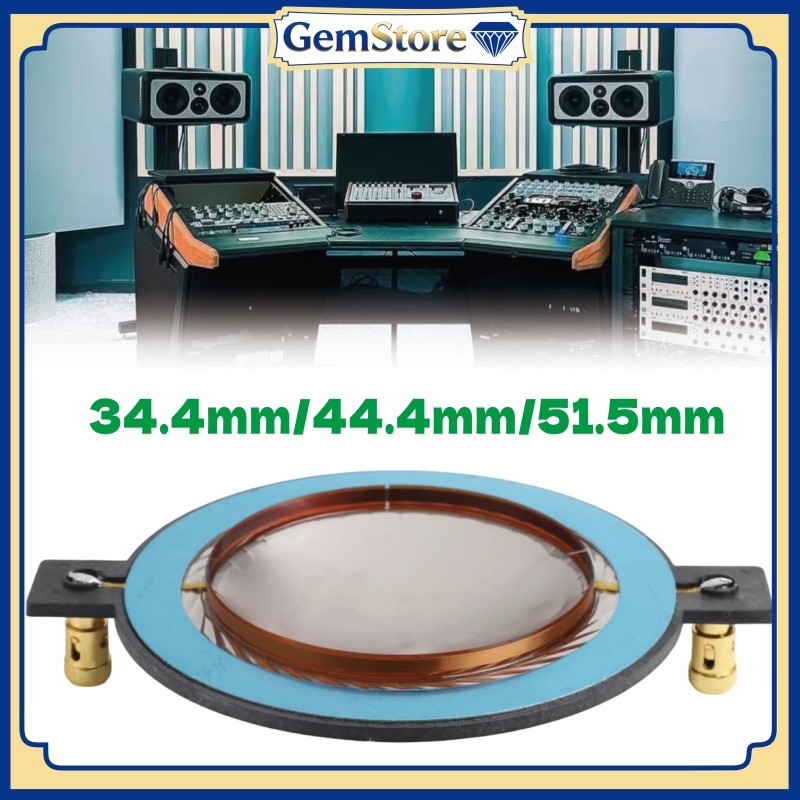 Recone Kit Spul Spull 34.4/44.4/51.5mm Voice Coil Tweeter Asli untuk Speaker Hi High Kualitas Suara 