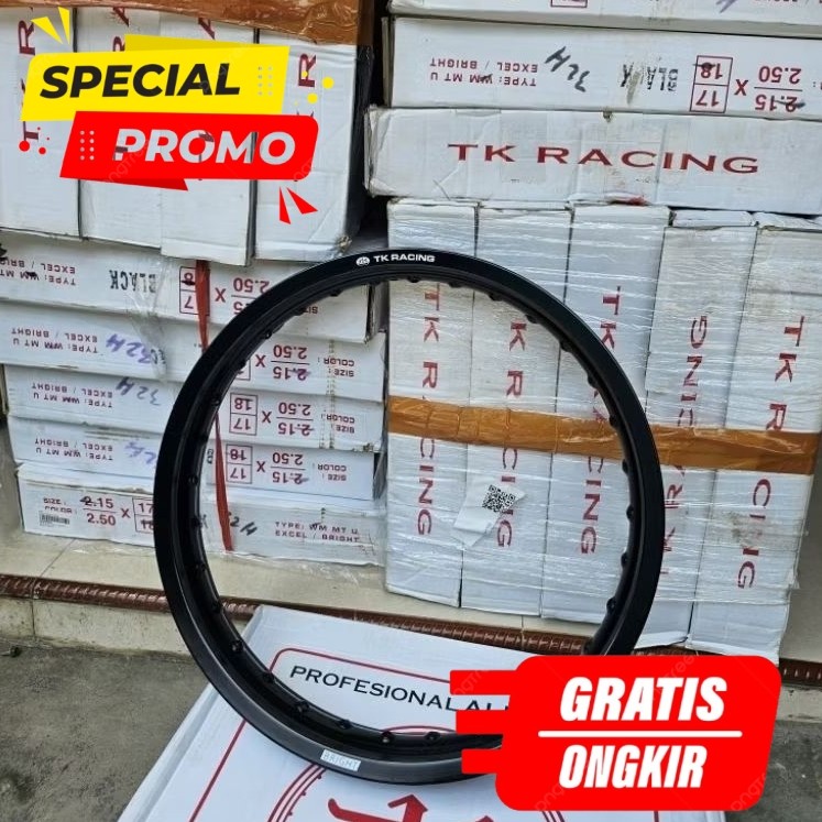 Velg TK Racing Ring 18 2.15x18 Jari Jari 32 Hole Belakang Honda CRF 150L