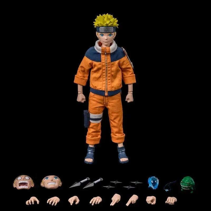 In Stock Original NARUTO Uzumaki Naruto Threezero FigZero 1/6 PVC 25CM Anime Action Figure Model Col