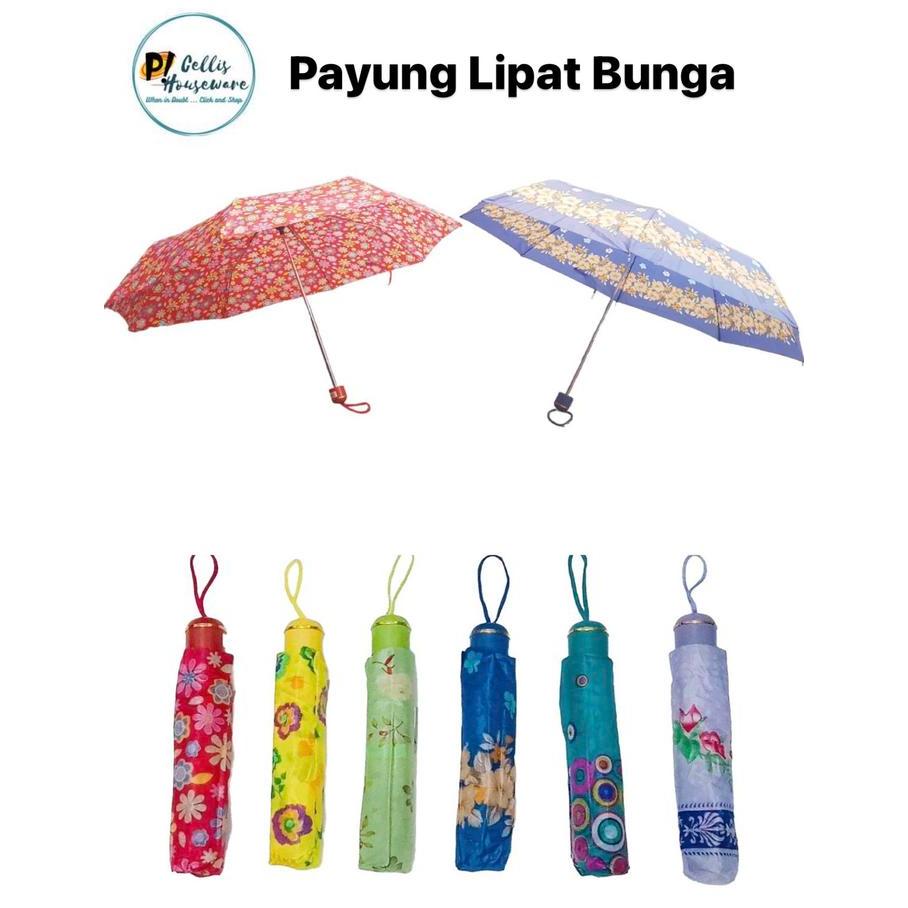 Payung Lipat Bunga