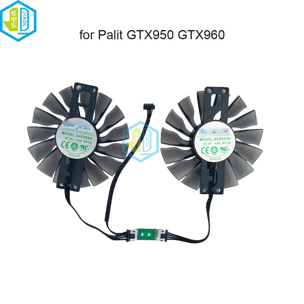 12V GA92S2H PFTD VGA Cooler Fan Raator for Palit GeForce GTX950 GTX960 GTX1060 GTX 970 960 1060 Grap