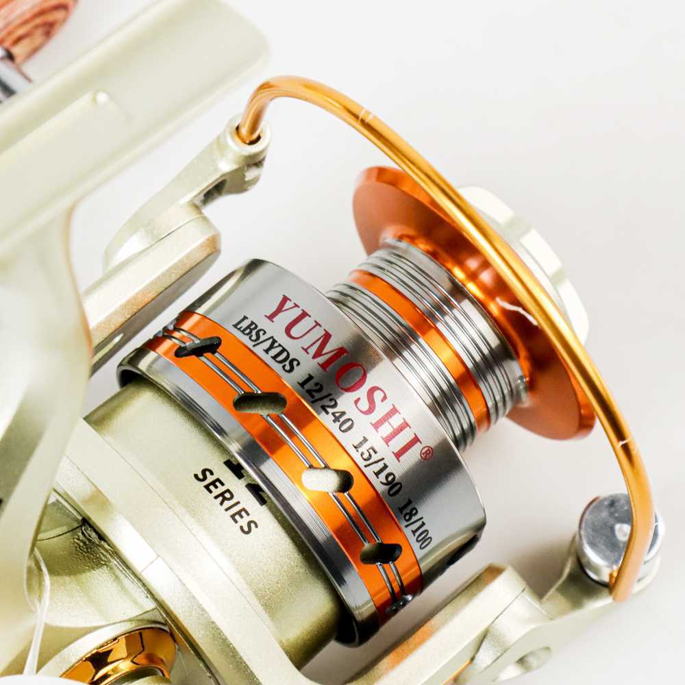 Reel Pancing Spinning 12 Ball Bearing YUMOSHI REELSKING - EF5000