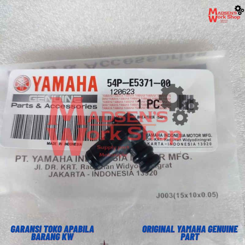 BREATHER NEPEL LUBANG HAWA DI BLOK CVT MIO J M3 S Z ORI 54P-E5371-00