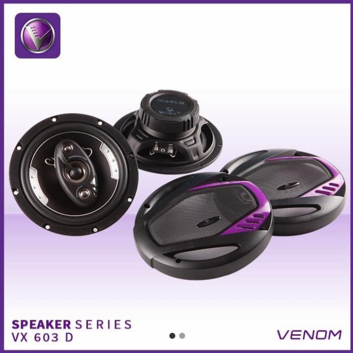 Speaker Mobil/Speaker Coxial 3way VENOM DIAO VX603D 6inch