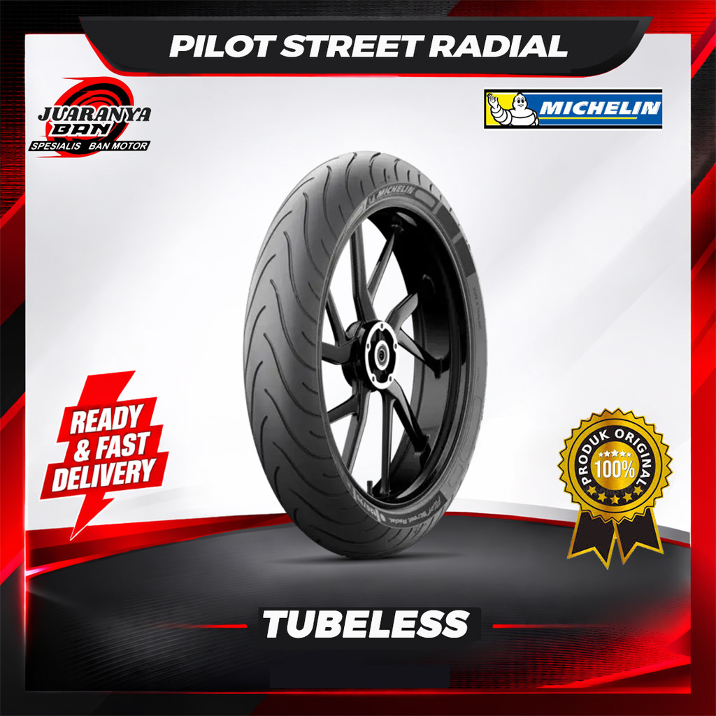 Ban motor sport Michelin Pilot Street Radial 150 60 17 Tubeless