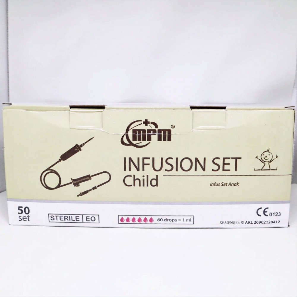 Infusion Set ANAK MPM / Infus Set Child MPM / Alat Selang Infus Set Child - MPM
