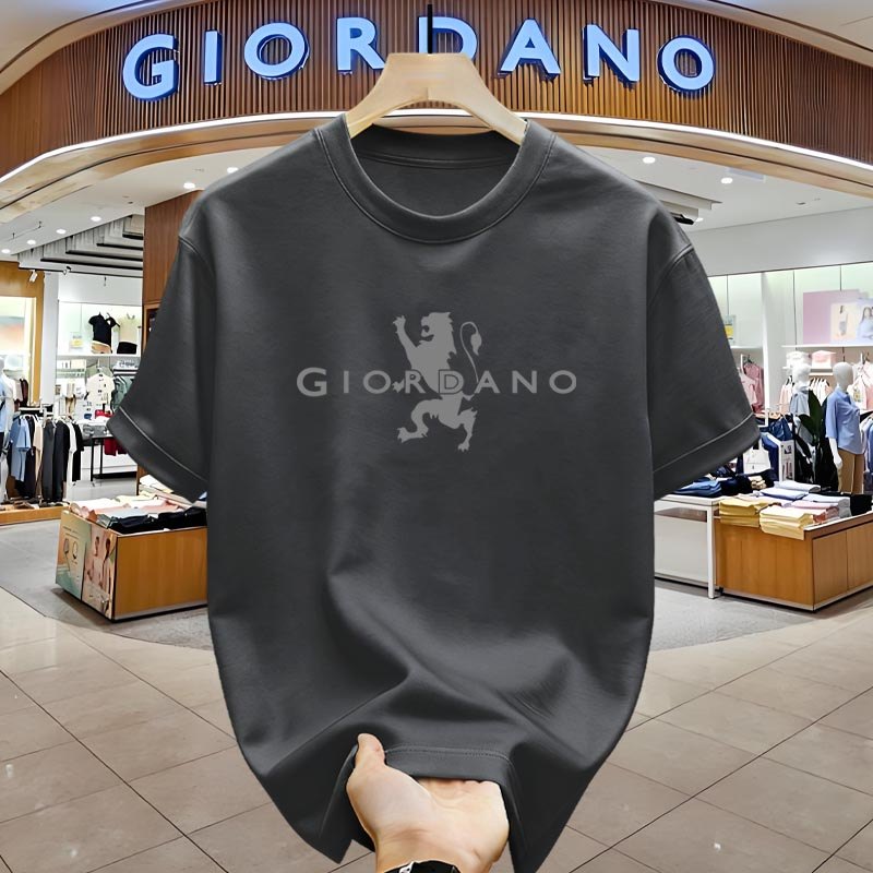 Kaos Giordano Pria Original Desain Casual Fashion Modern Nyaman Lengan Pendek T-shirt