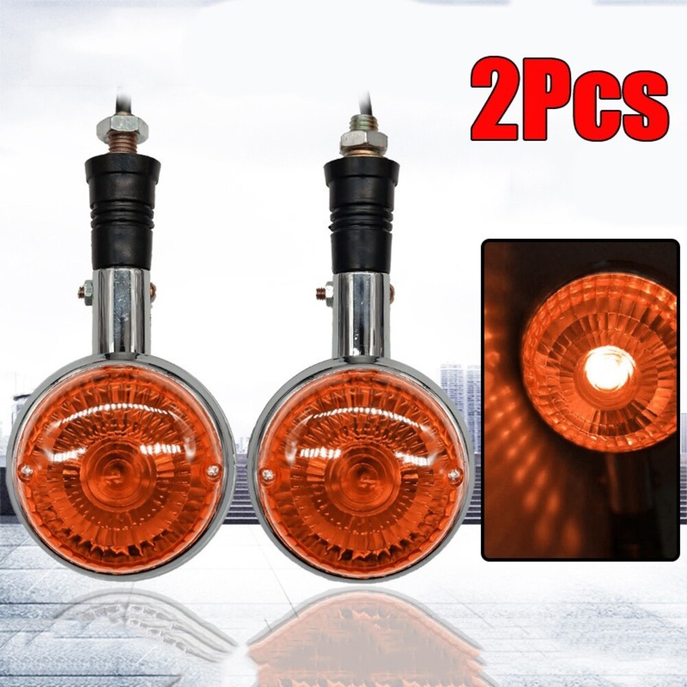2 Buah Lampu Sein Sepeda Motor untuk Yamaha Virago XV250 XV535 XV920 XV1000 XV 250 535 920 1000 Lamp