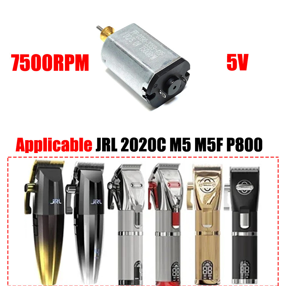 5V 7500RPM Compatible with JRL 2020C Madeshow M5 P800 Professional Hair Clipper Motor Trimmer Electr