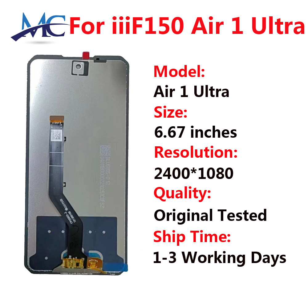 For IIIF150 Air 1 Ultra LCD splay Front Tou gitizer Replacement Screen For IIIF150 Air1 Ultra+ Ultra