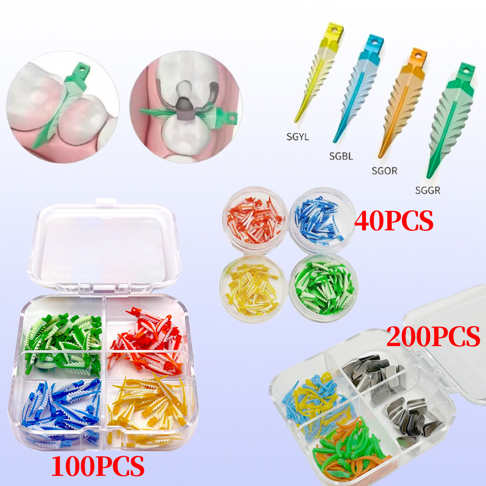 Wedge Gigi, Sistem Matriks Anterior, Pita Matriks Wedge, Wedge Interdental, Bahan Habis Pakai Oral D