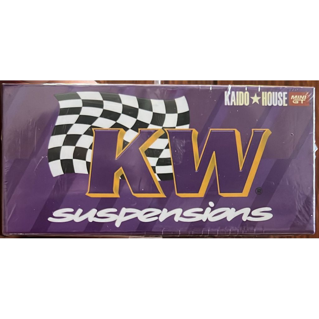Kaido House MiniGT 194 BMW E30 M3 KAIDO KW1 suspensians Sealed Original