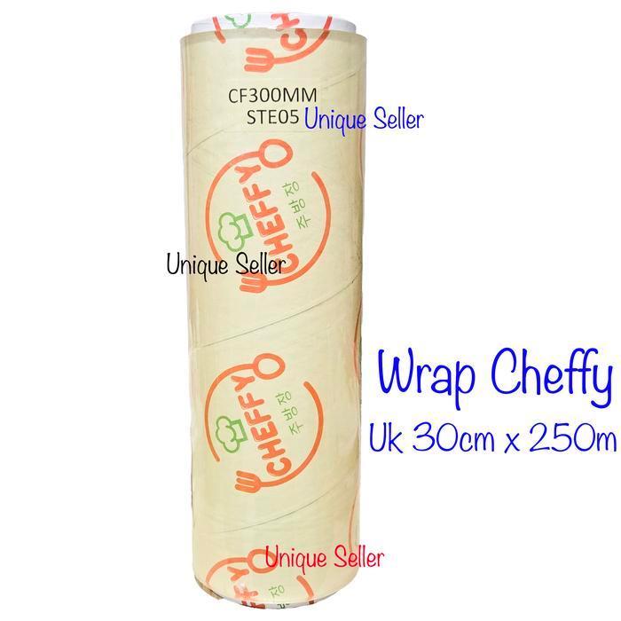 Plastik Wrapping Rol 30cm x 500m Best Fresh Cheffy / Wrapping Makanan Roll 30 cm x 500 m Best Fresh 