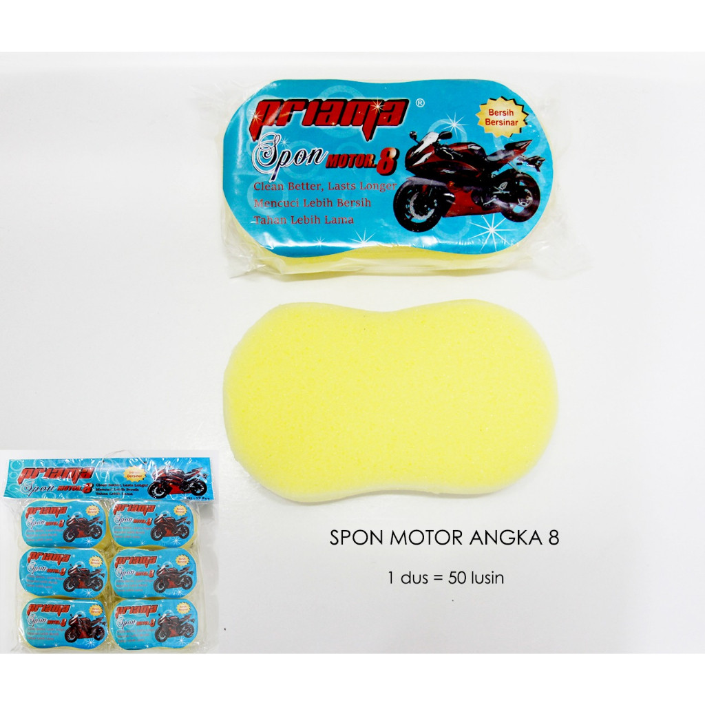 COD - SPON CUCI MOTOR - SPON CUCI MOBIL - SPONS CUCI / SPON BUSA / Sponge Busa Cuci Mobil Motor Piri