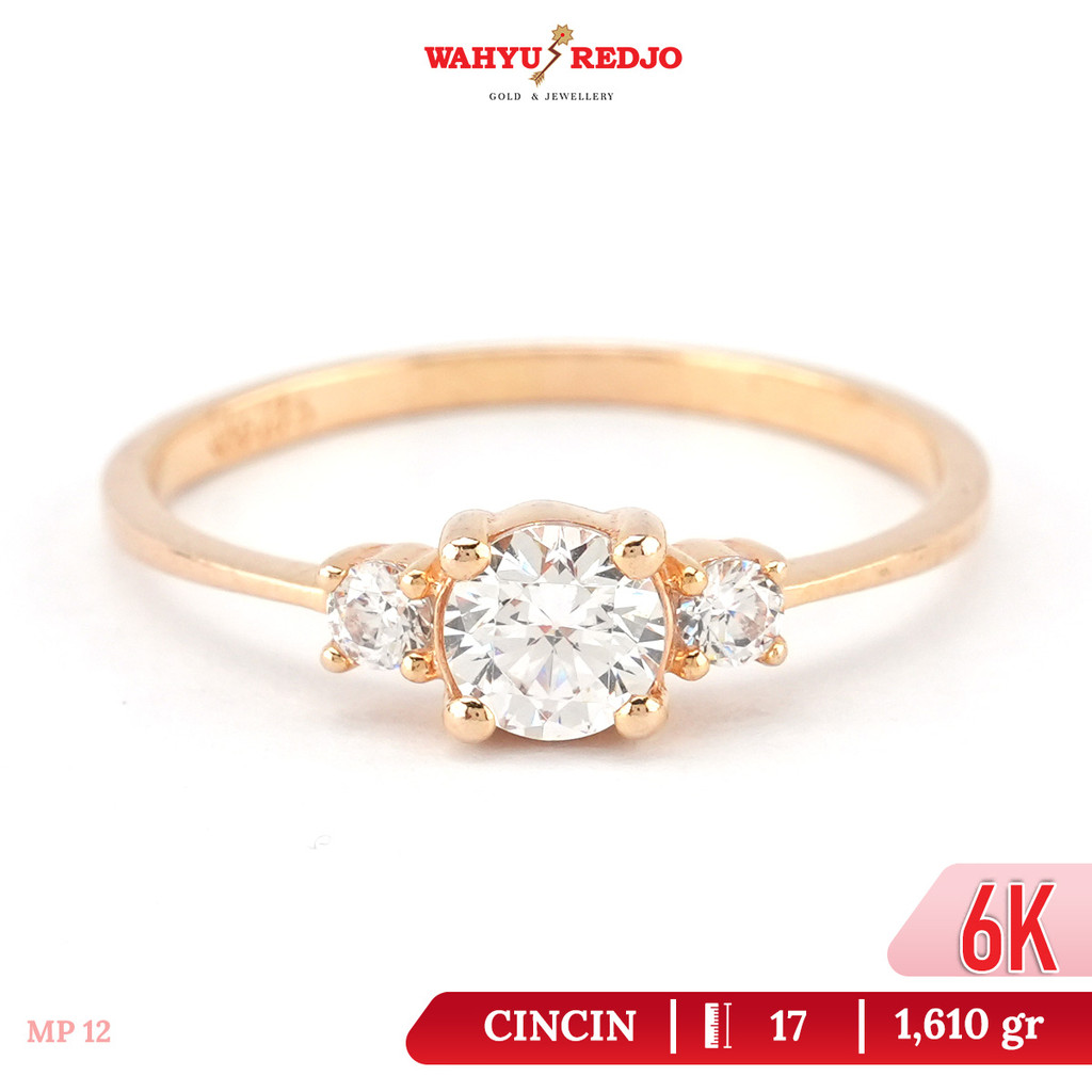 Cincin Emas Kadar 6K Wahyu Redjo CC-6K-30960078