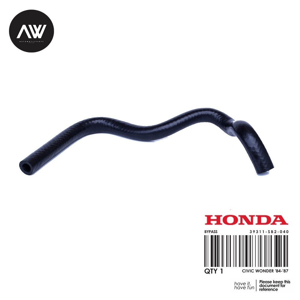 HOSE BYPASS PANJANG CIVIC WONDER '84-'87