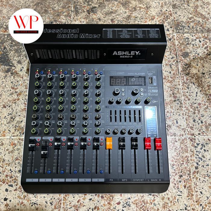 Mixer Ashley Hero 6 Channel Original