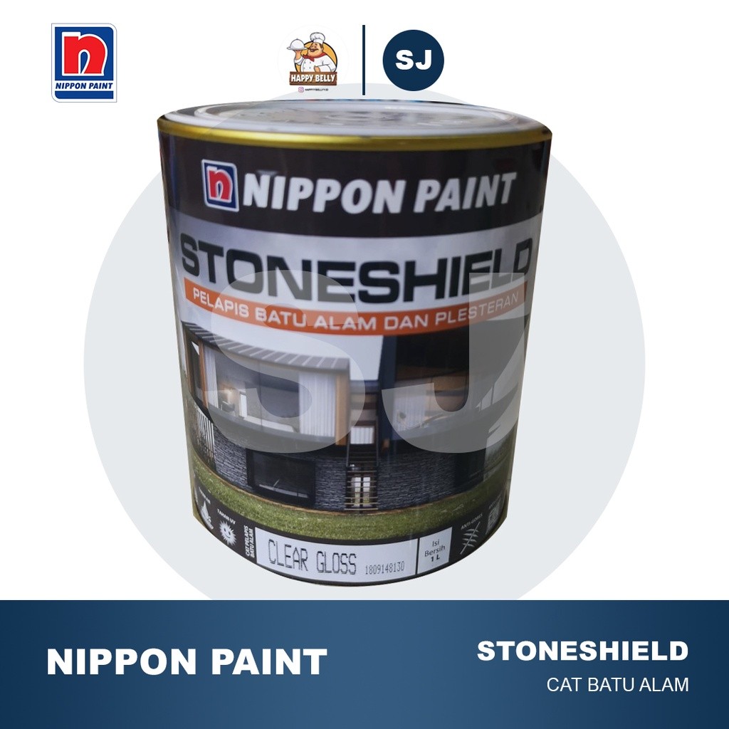 NIPPON STONESHIELD -2,5L- CAT BATU ALAM NIPPON PAINT