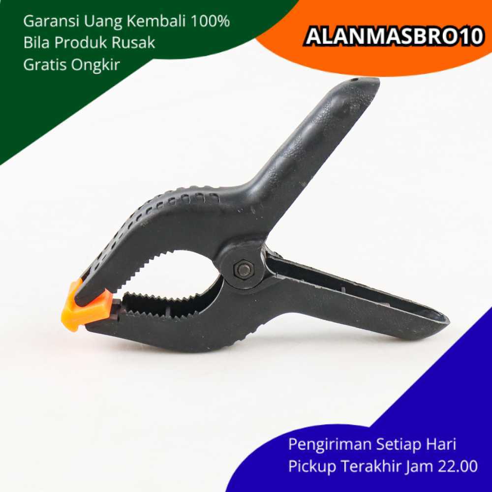 Klip Jepit Backdrop Fotografi Kekinian Best Seller Model Gunting 6 Inch Pegas Kuat Desain Bergerigi 
