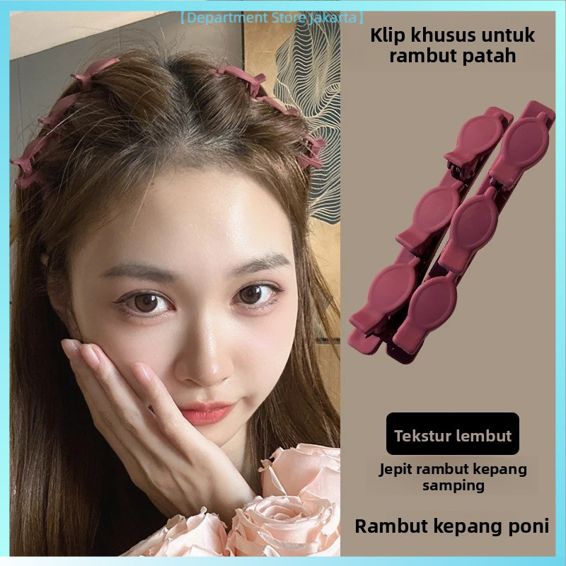 Edisi Terbatas Hari Valentine Jepit rambut matte gaya putri Korea - bisa dikepang dan tidak mudah le