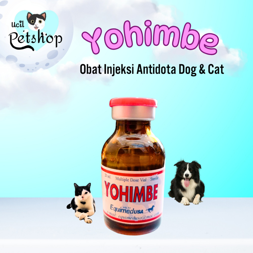 YOHIMBE Fullpack 20ml Antidota Kucing Anjing