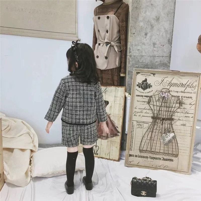 SETELAN ANAK TWEED BLAZER ANAK KIDS SET