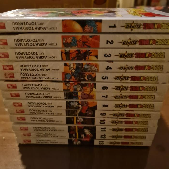 Komik Dragon Ball Super set vol 1-13 segel