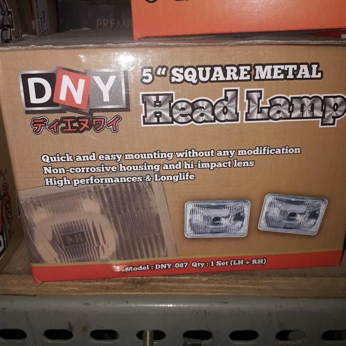 Lampu Depan Sealed Beam Kotak TOP QUALITY